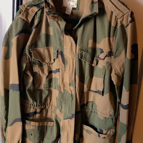 Jackets & Blazers - Women’s Green and Brown Utility Jacket